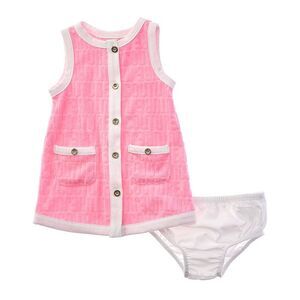 Juicy Couture 2Pc Terry Dress & Short Set, White